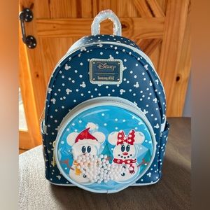 Disney Loungefly Mikey & Minnie Snowglobe